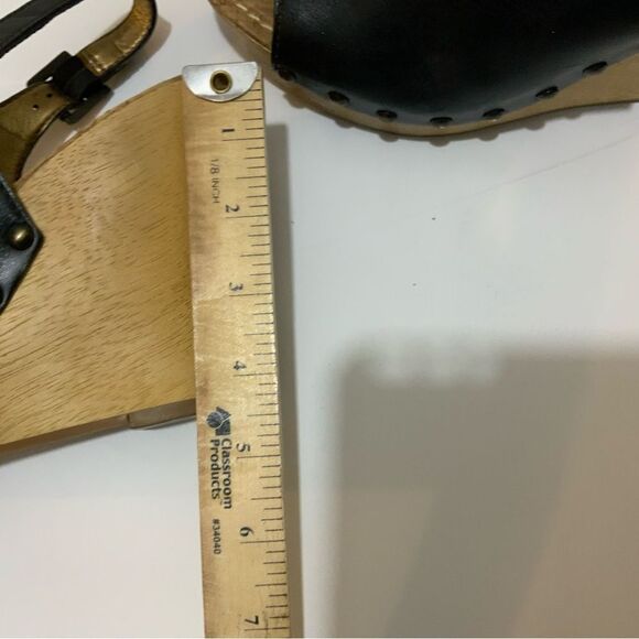 Sam Edelman Camilla Wedge Black Sandals size 10 - Picture 10 of 10